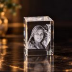2D foto in glas - rechthoek - 3x4x3cm