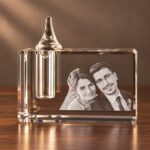 3D foto in glas - urn