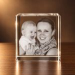 3D foto in glas - kubus - 5x5x5cm