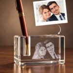 3D foto in glas - penhouder