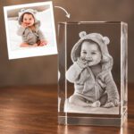 3D foto in glas - rechthoek blok
