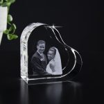 foto in glas hart