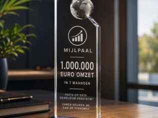 award globe blue