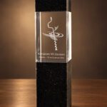 award pilaar zwart
