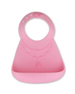 Baby bib roze