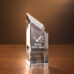 award schuin punt - 18 cm hoog