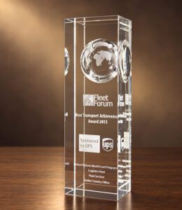 Award "Globe Sandblasting" - 23 cm