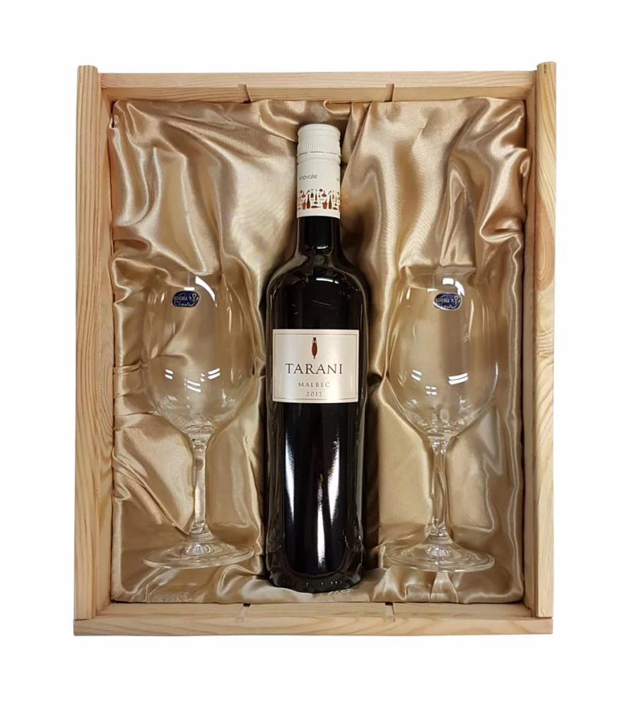 Wijnpakket met 2 glazen - Tarani Malbec - Afbeelding 2