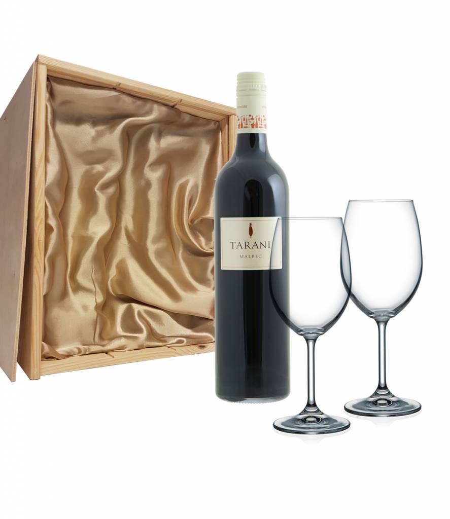 Wijnpakket met 2 glazen - Tarani Malbec - Afbeelding 5