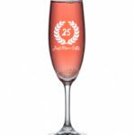 Champagne glas 25 jaar JustMoreGifts