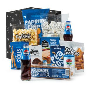 Kerstpakket Blauw voor Jou met pannenkoekenmix
