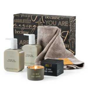 Kerstpakket You are the Best met verzorging en sojakaars