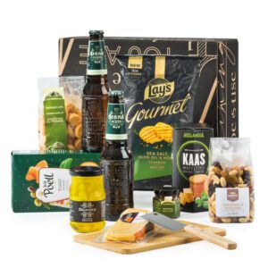 Kerstpakket Hollandse Tapas met kaasplank en Brand