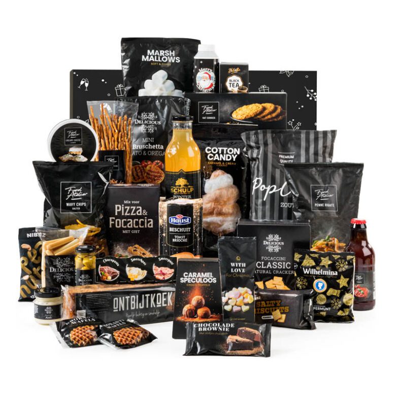 Kerstpakket Zwart XL - 360076