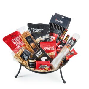 Kerstpakket Cosy Fire met vuurschaal en Jupiler