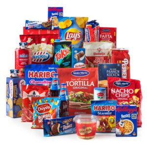 Kerstpakket Sterke Merken XXL met A-merken en Tex-Mex