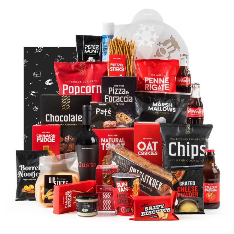 Kerstpakket Stijlvol Rood & Zwart - 360080