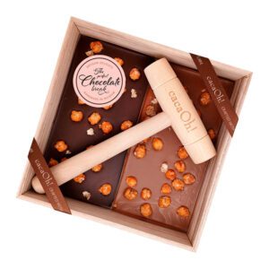 Kerstpakket Duo Choco Break met melk en pure chocolade