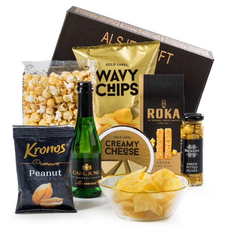 Kerstpakket Golden Virgin Tapas - 360150