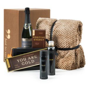 Kerstpakket Time to Relax met Treatments en plaid