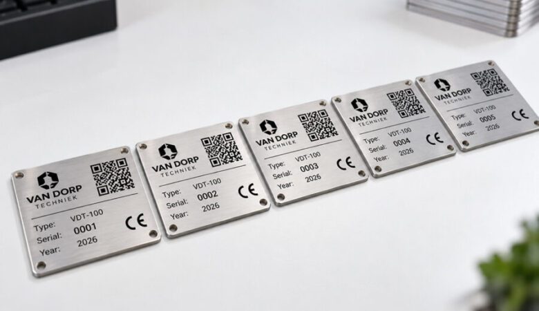 typeplaatjes met eigen QR-code